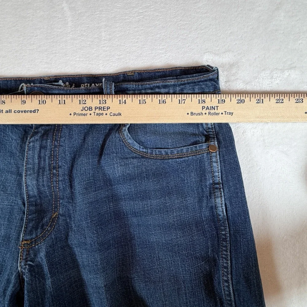 Wrangler Retro Relaxed Boot Cut Jeans Men's 38 x 30 Blue Denim Cowboy Western‎